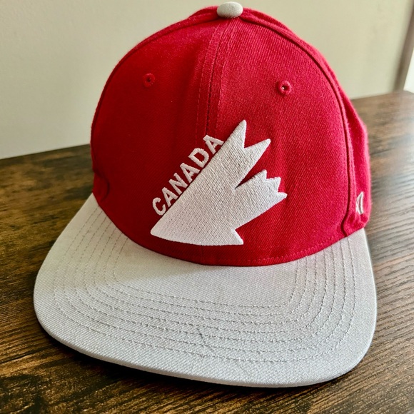 47 Other - •SOLD•| ‘47| Team Canada Red/Grey Hockey Canada Hat Cap Adult One-Size OSFA